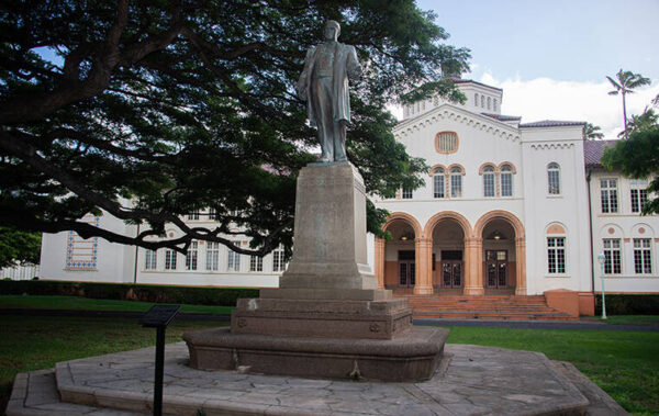 Plaque near McKinley statue  addresses misrepresentation