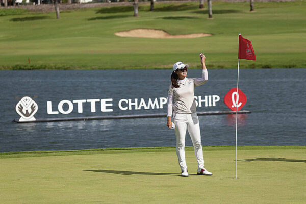 Ace sets the pace for Kim at LPGA Lotte Championship