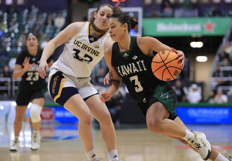 Wahine hold off ULM, fueled by Wahinekapu’s 20 points