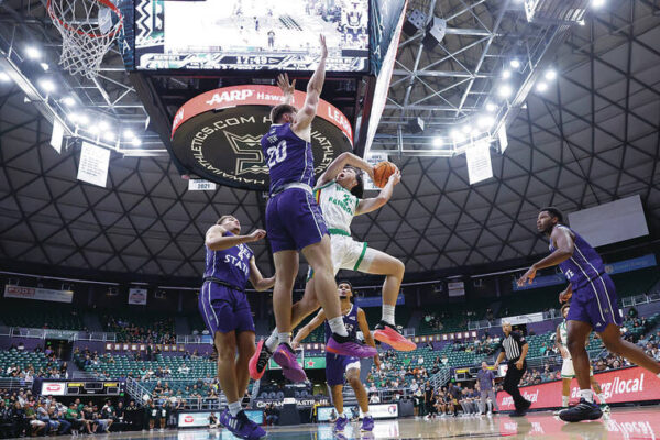 Hawaii rallies to force overtime, gets win over Weber State