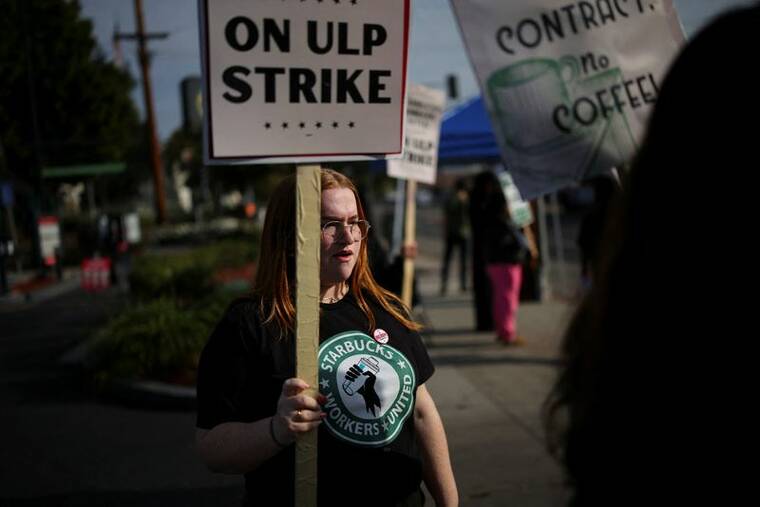 Starbucks strike to expand to over 300 stores today