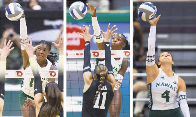 Alexander among 3 Wahine volleyball players entering the transfer portal