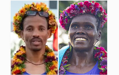 Haileselassie, Limo are top finishers as race organizers see record number of registrations