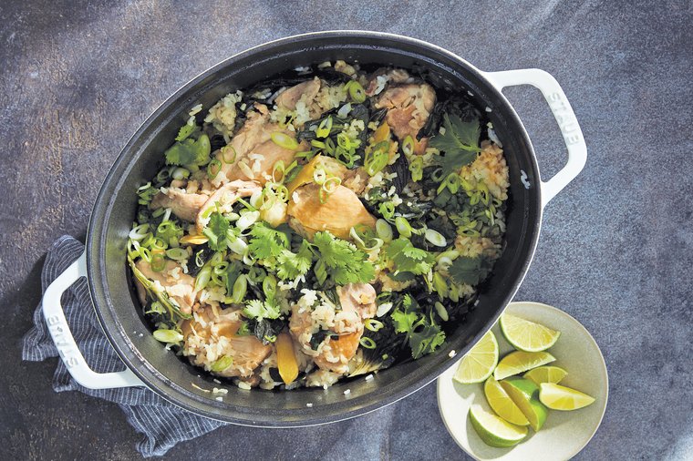 ‘Rice’ n shine: one pot chicken with ginger