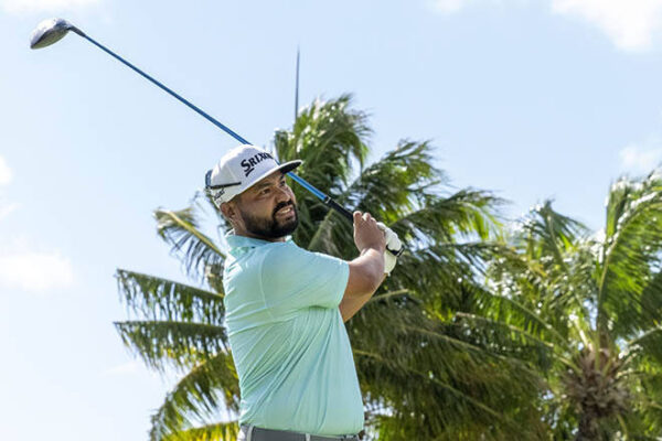 J.J. Spaun solves tricky wind for 1-shot lead at Sony Open