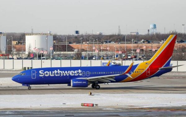 U.S. sues Southwest Airlines over chronically delayed flights