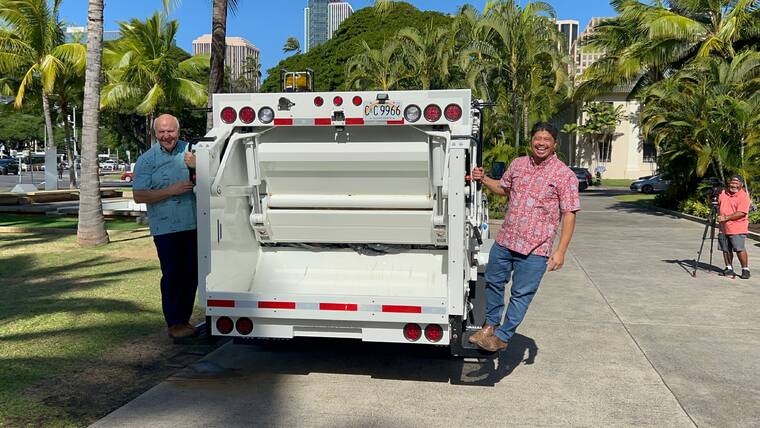 City unveils new opala truck for West Oahu parks