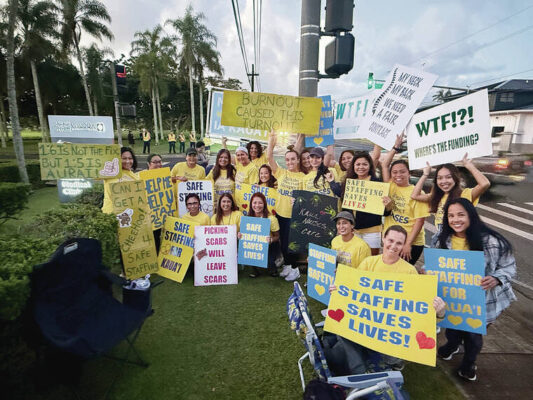 Kauai nurses begin 3-day strike at Wilcox