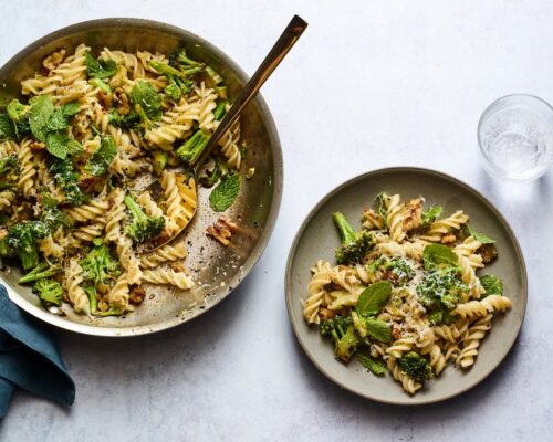 No meat necessary in this flavorful pasta