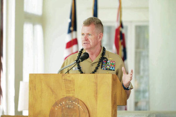 Pacific commander urges faster arming of forces