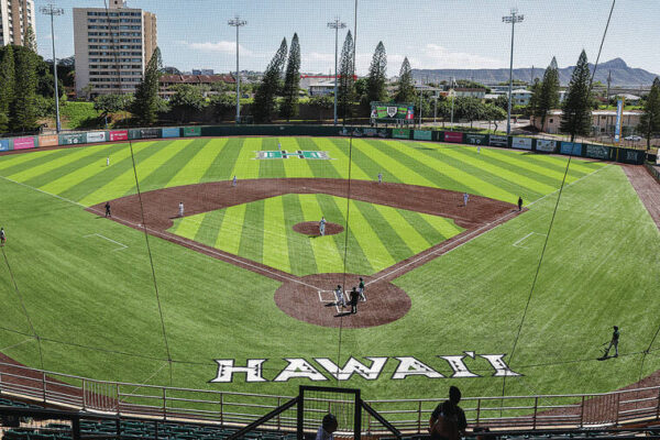 Tonight’s University of Hawaii baseball game delayed an hour