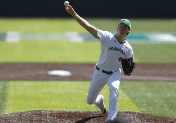 UH pitchers combine on a 1-hitter to give Hawaii 3-1 series win over Wichita State