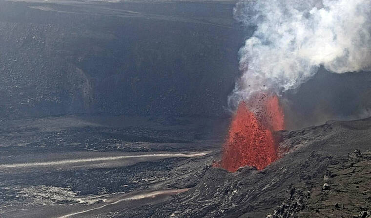 Kilauea’s 13th episode ends after 12 hours of lava fountains